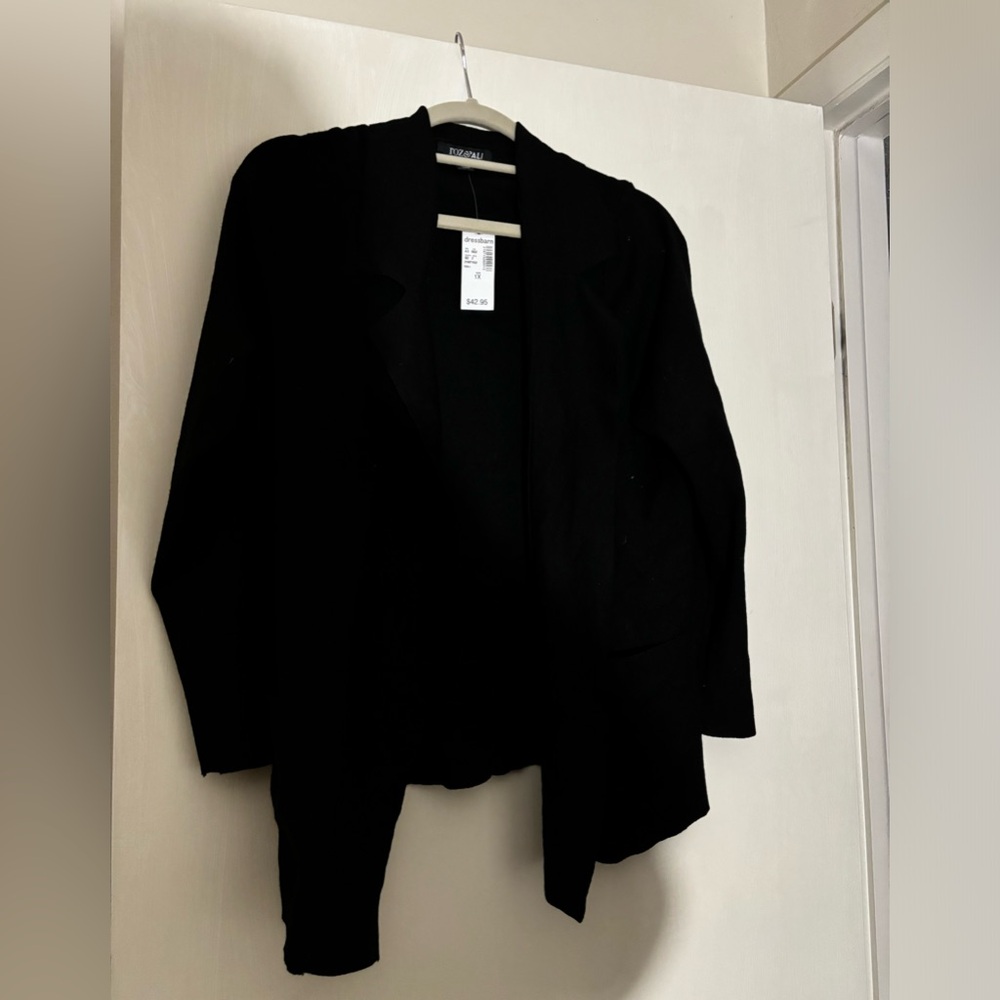 Black Sweater Cardigan
